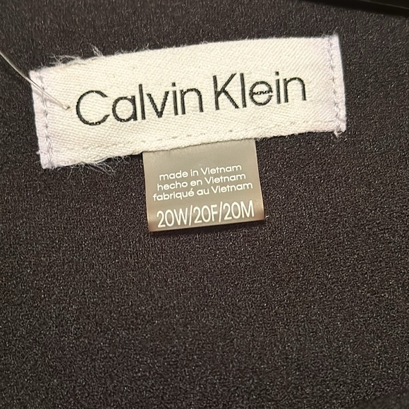 Calvin Klein black size 20W dress NWT - Picture 9 of 10